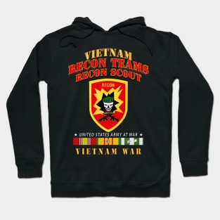 Recon Teams - Recon Scout  - Vietnam War w VN SVC Hoodie